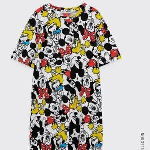 Zara Blogger Favorite ©Disney Mickey Mouse Dress SIZE L